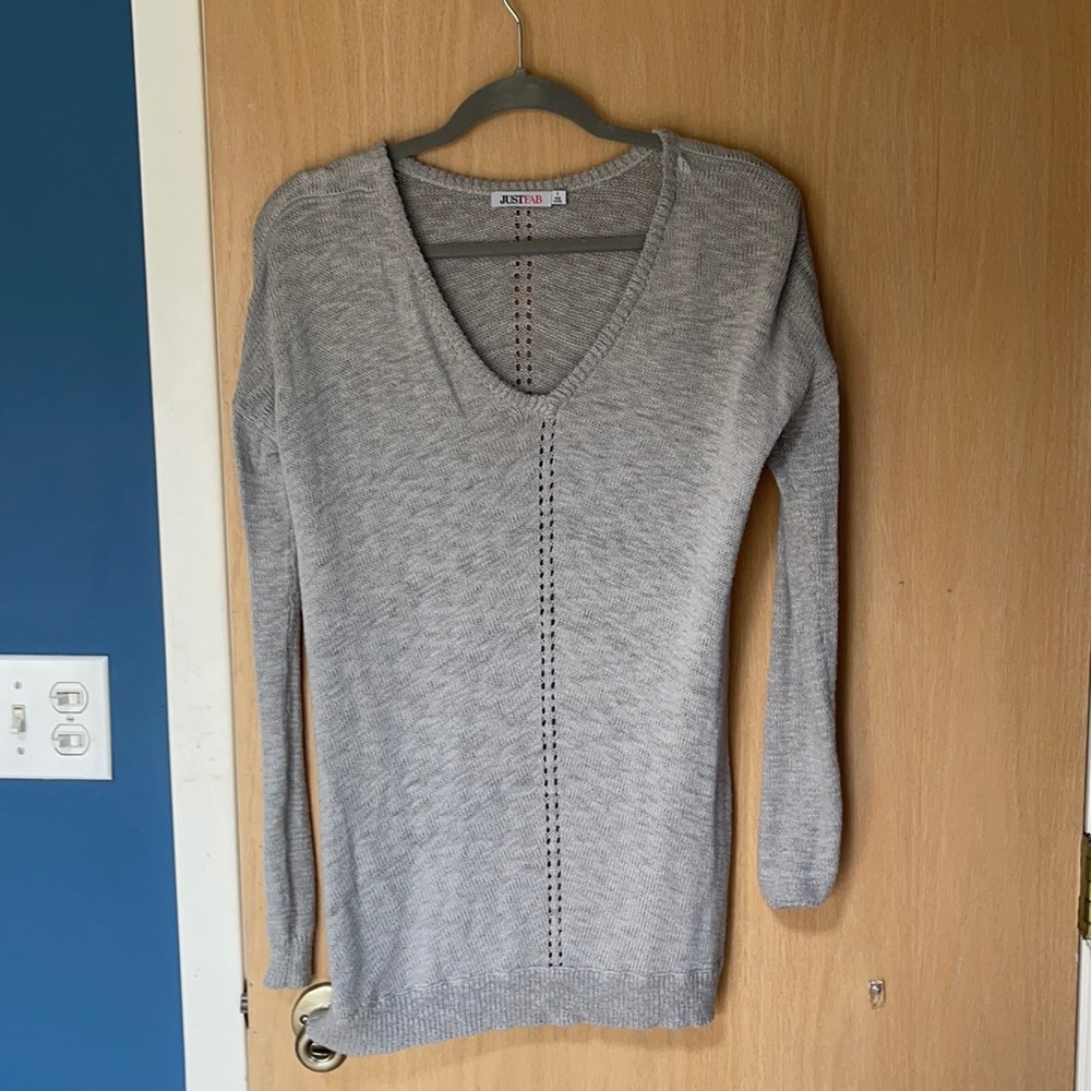 Grey sweater
